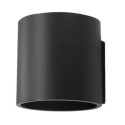 Kinkiet Orbis 1 Czarny SL.0048 Sollux