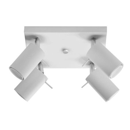 Plafon Ring 4 Biały SL.0090 Sollux
