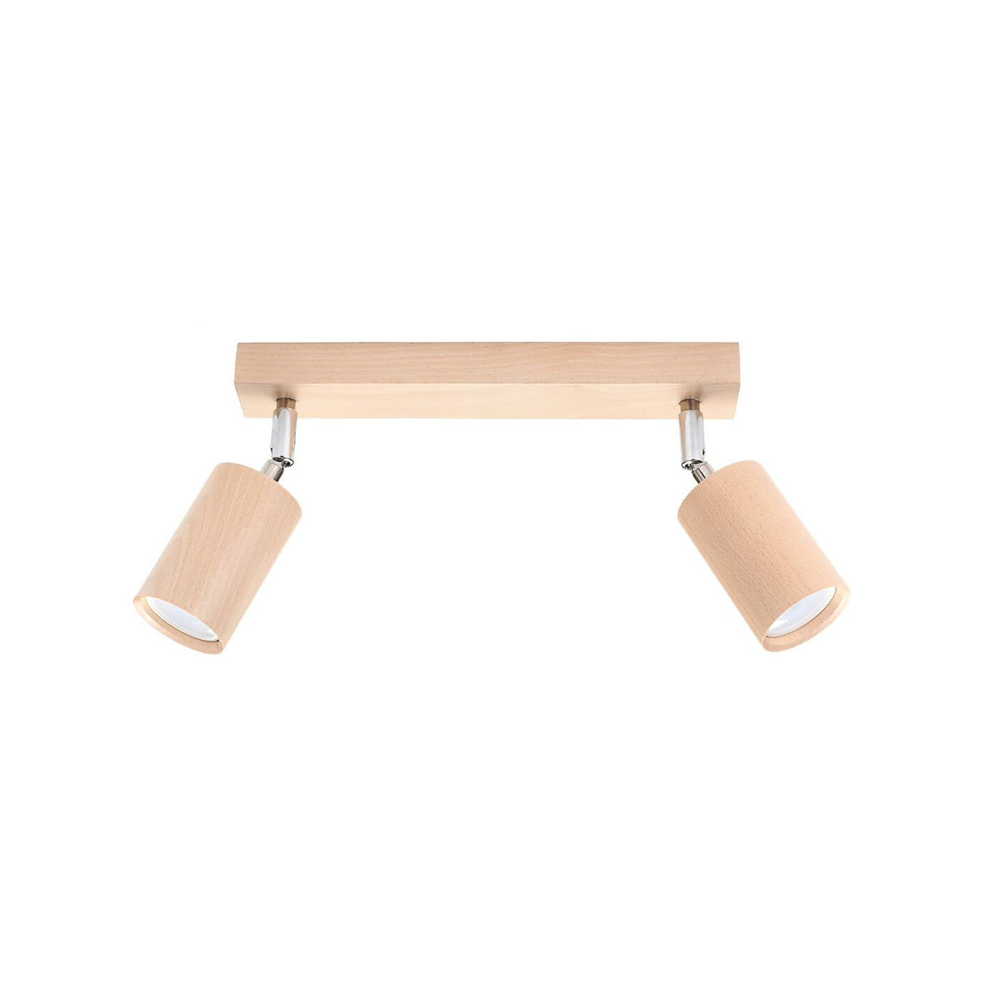 Plafon Berg 2 Naturalne Drewno SL.0702 Sollux