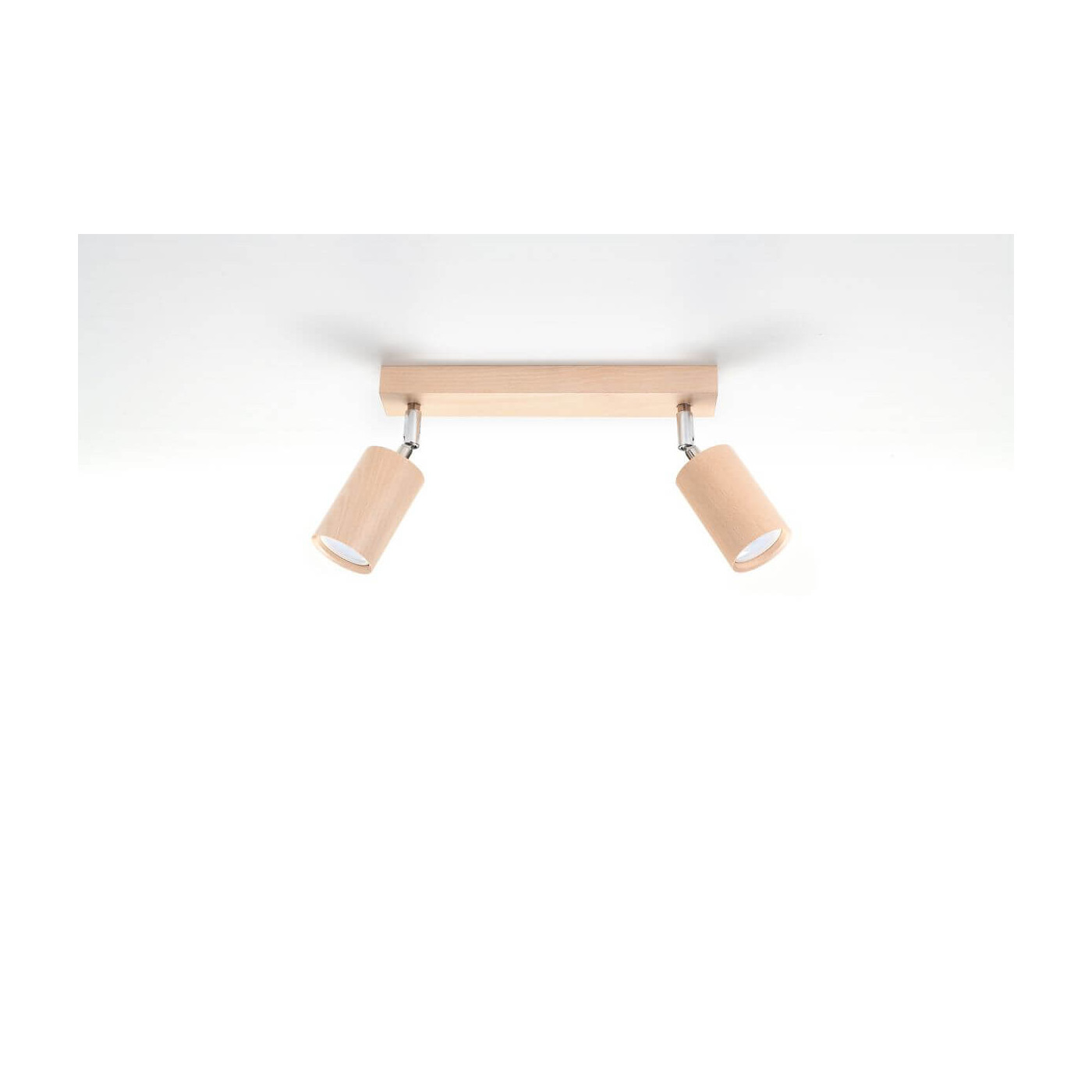 Plafon Berg 2 Naturalne Drewno SL.0702 Sollux