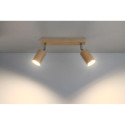 Plafon Berg 2 Naturalne Drewno SL.0702 Sollux