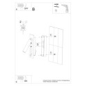 Kinkiet Enif Czarny SL.0956 Sollux