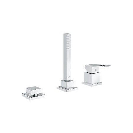 Trójotworowa Bateria Wannowa Eurocube 19966000 Grohe