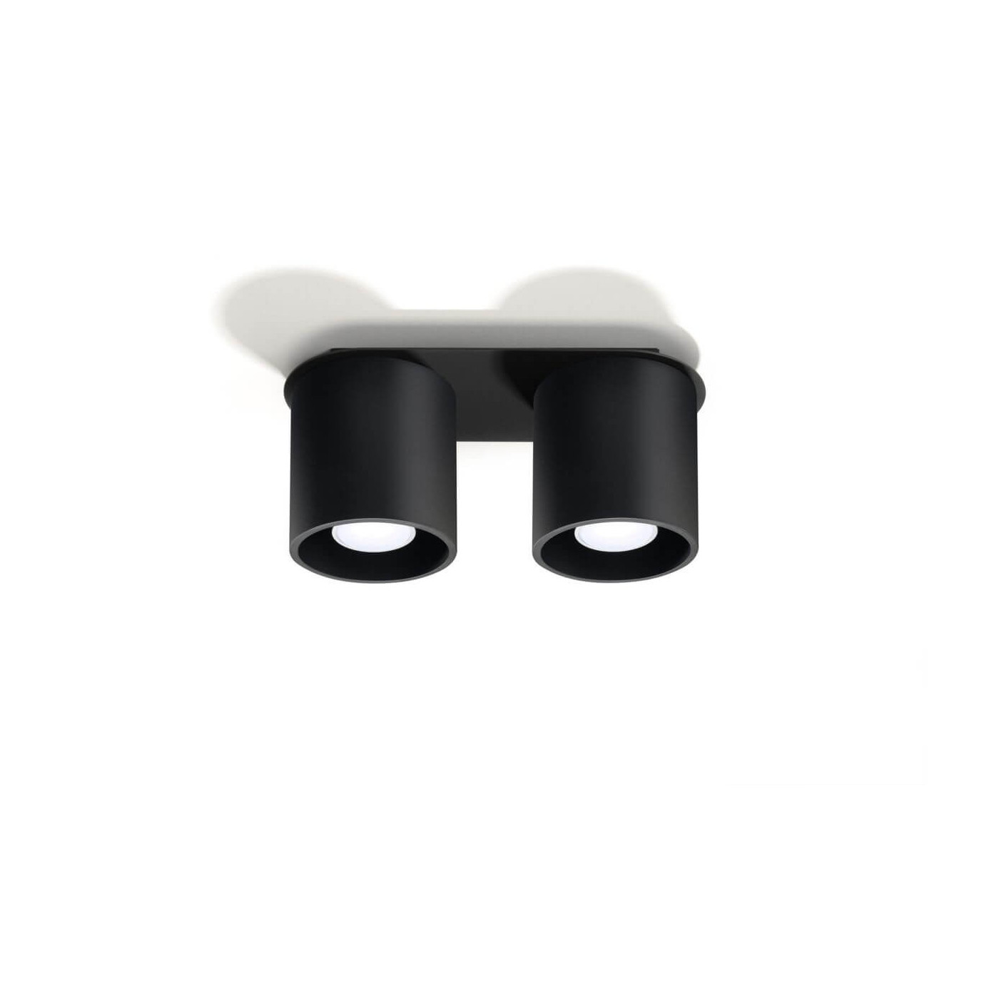 Plafon Orbis 2 Czarny SL.0054 Sollux