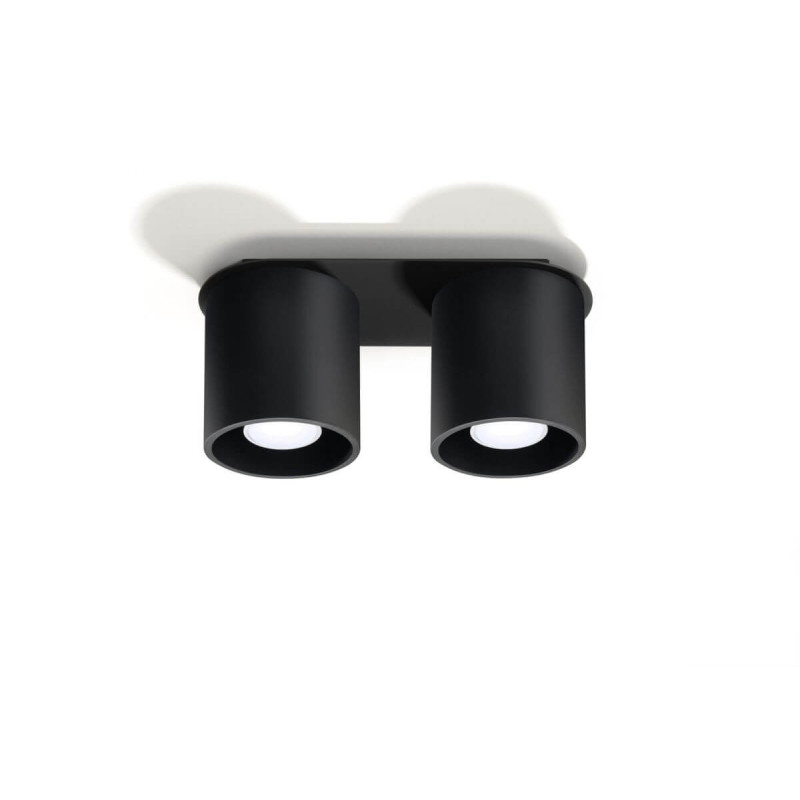 Plafon Orbis 2 Czarny SL.0054 Sollux