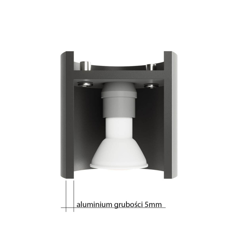 Plafon Orbis 2 Czarny SL.0054 Sollux