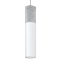Lampa Wisząca Borgio 1 Biały SL.0647 Sollux