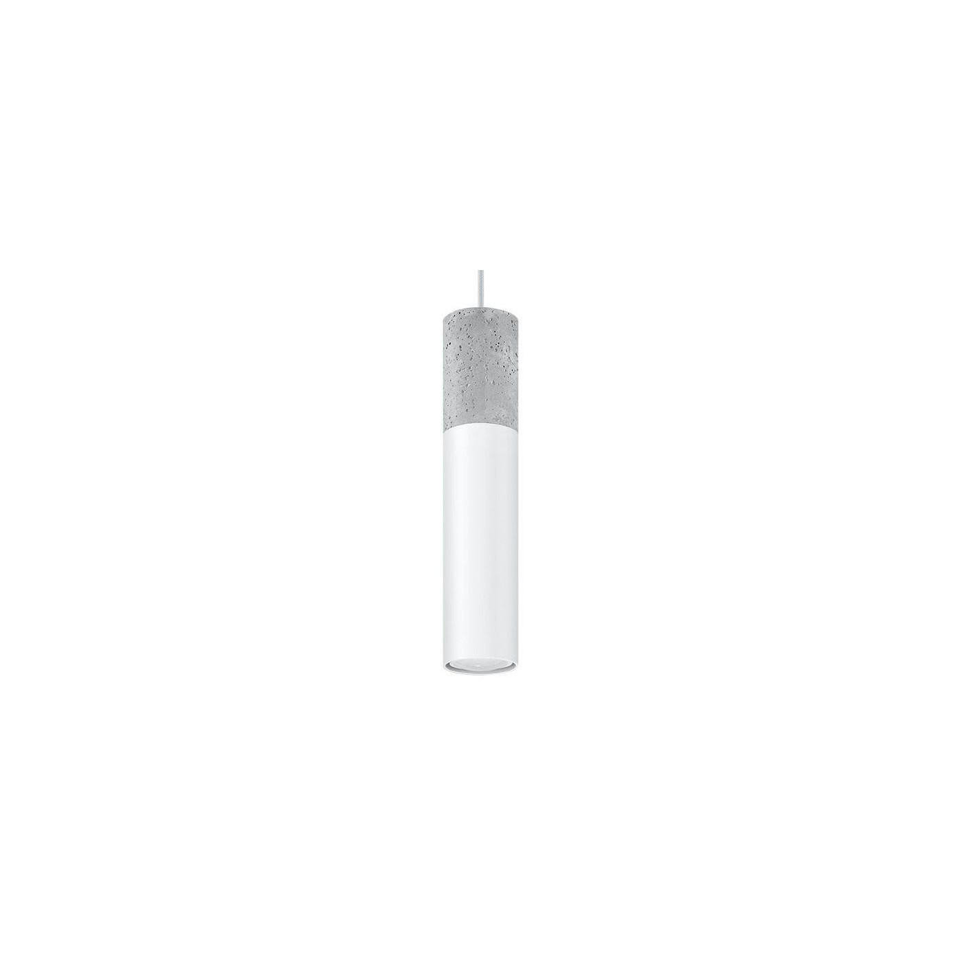 Lampa Wisząca Borgio 1 Biały SL.0647 Sollux