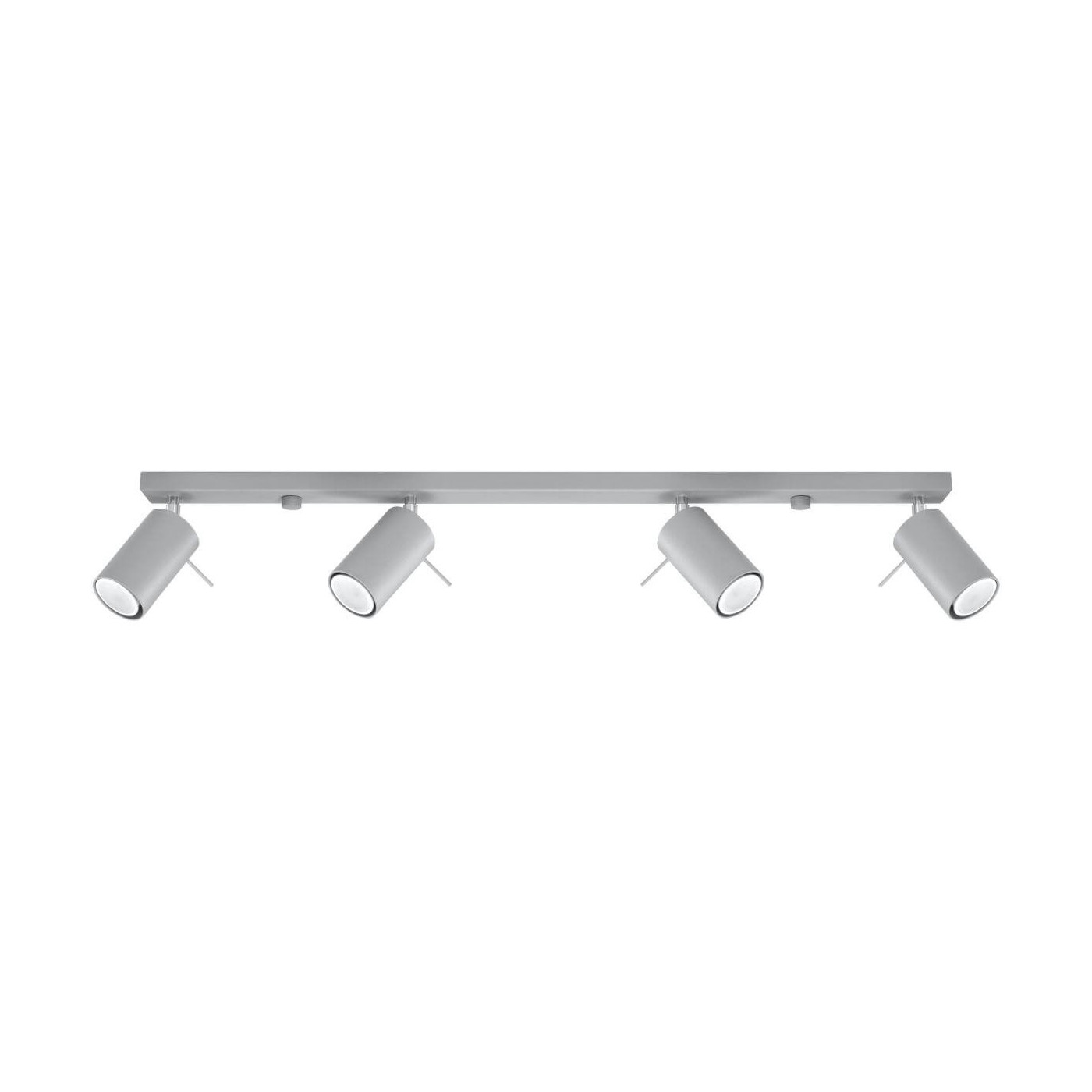 Plafon Ring 4L Szary SL.0453 Sollux
