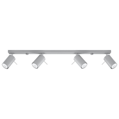 Plafon Ring 4L Szary SL.0453 Sollux