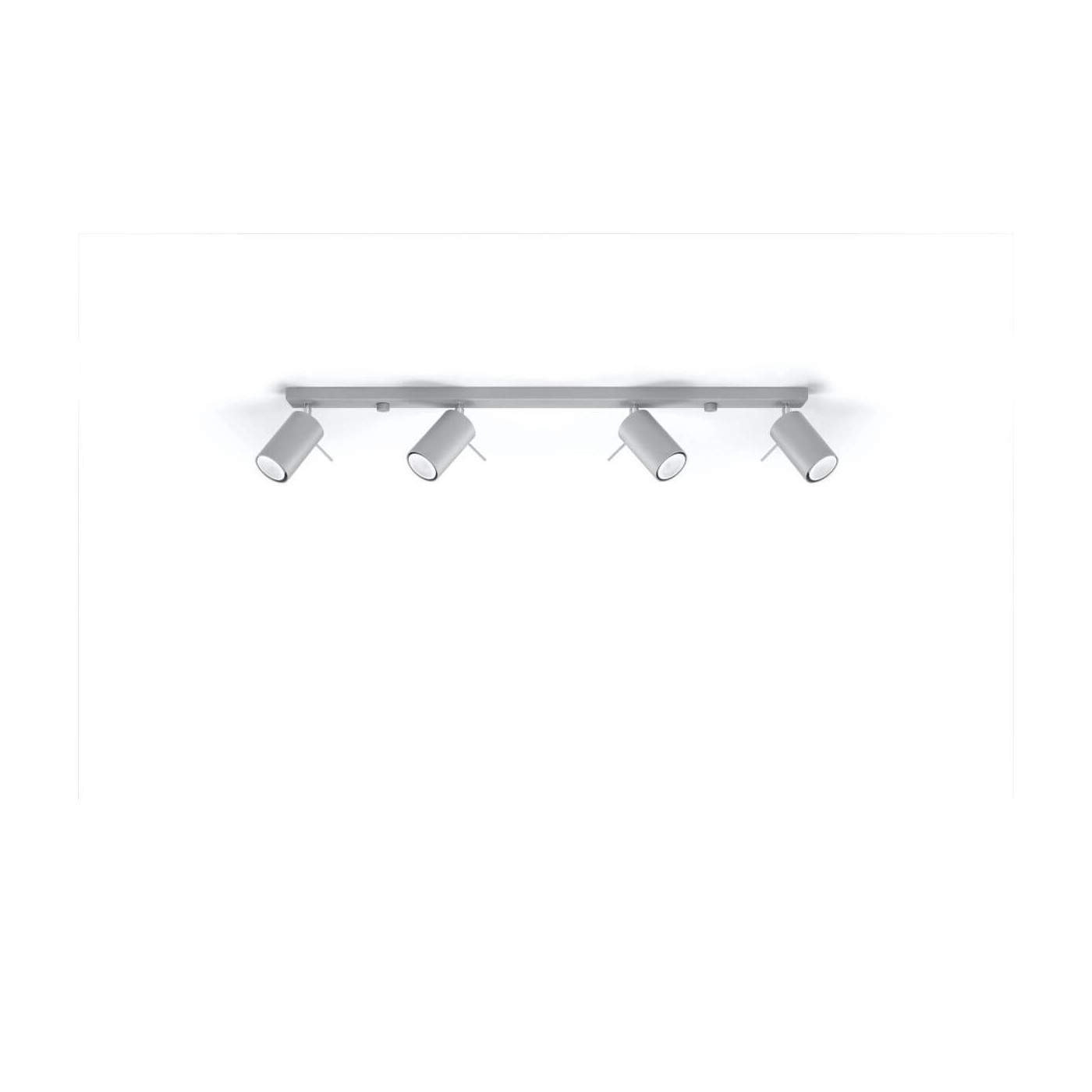 Plafon Ring 4L Szary SL.0453 Sollux