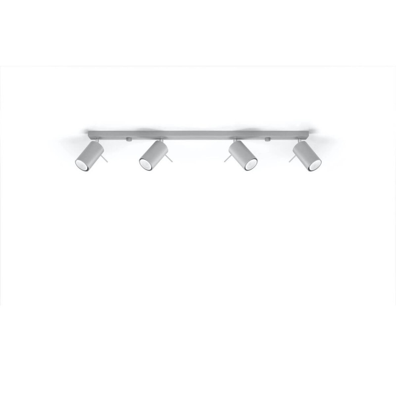 Plafon Ring 4L Szary SL.0453 Sollux