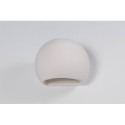 Kinkiet Ceramiczny Globe Biały SL.0032 Sollux
