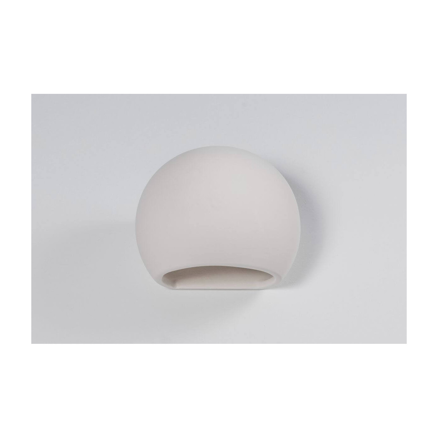Kinkiet Ceramiczny Globe Biały SL.0032 Sollux
