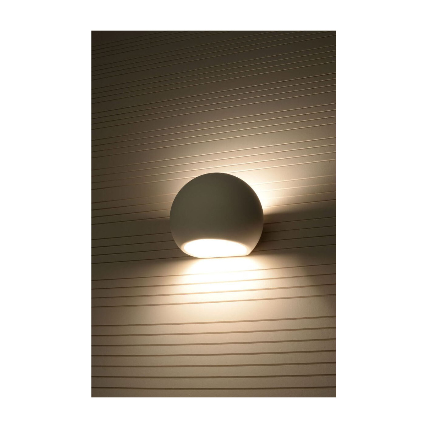 Kinkiet Ceramiczny Globe Biały SL.0032 Sollux
