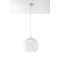 Lampa Wisząca Ball Transparentny SL.0248 Sollux