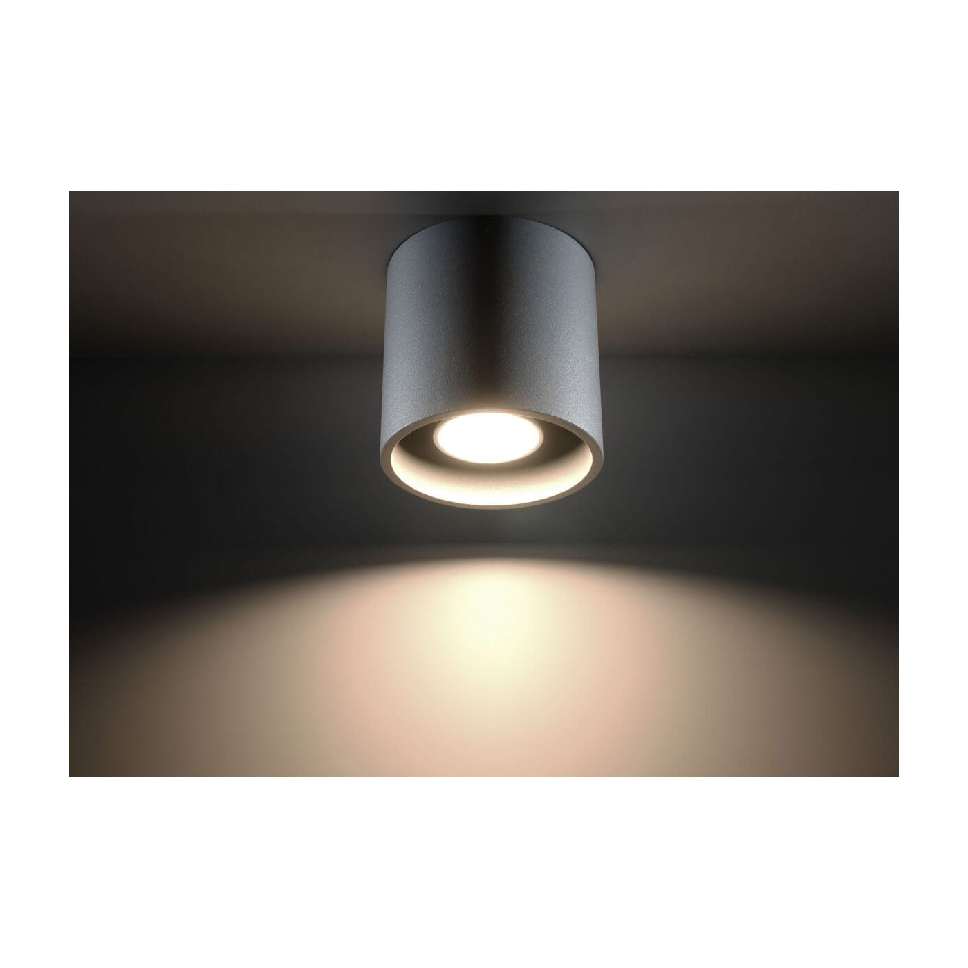 Plafon Orbis 1 Szary SL.0018 Sollux