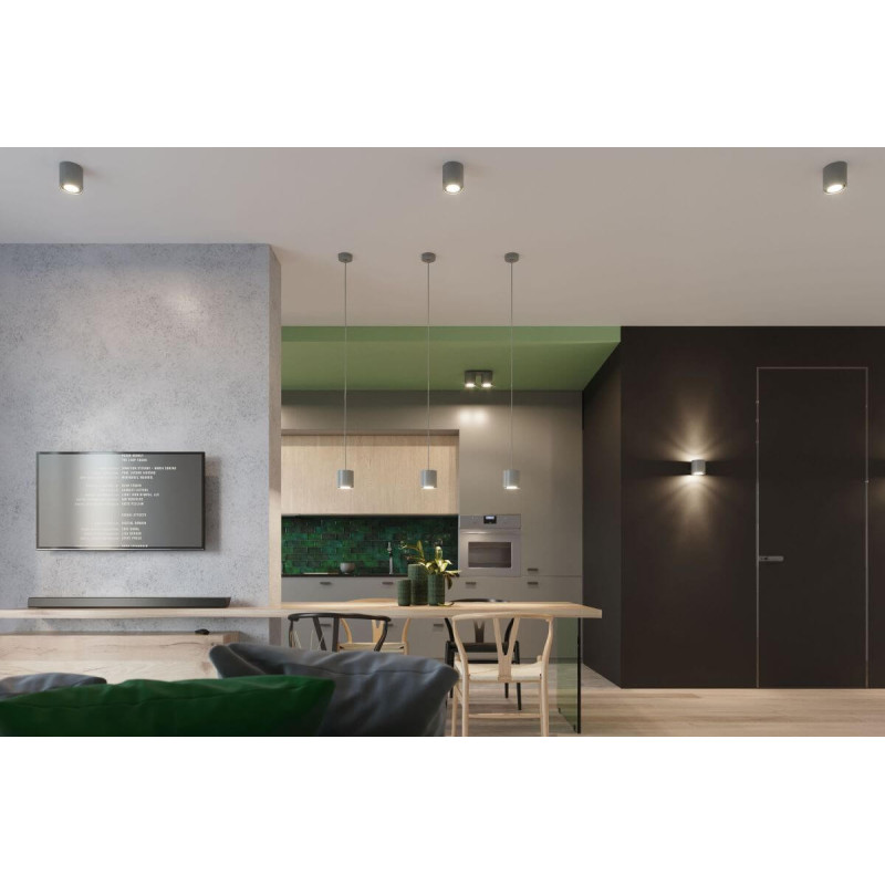 Plafon Orbis 1 Szary SL.0018 Sollux