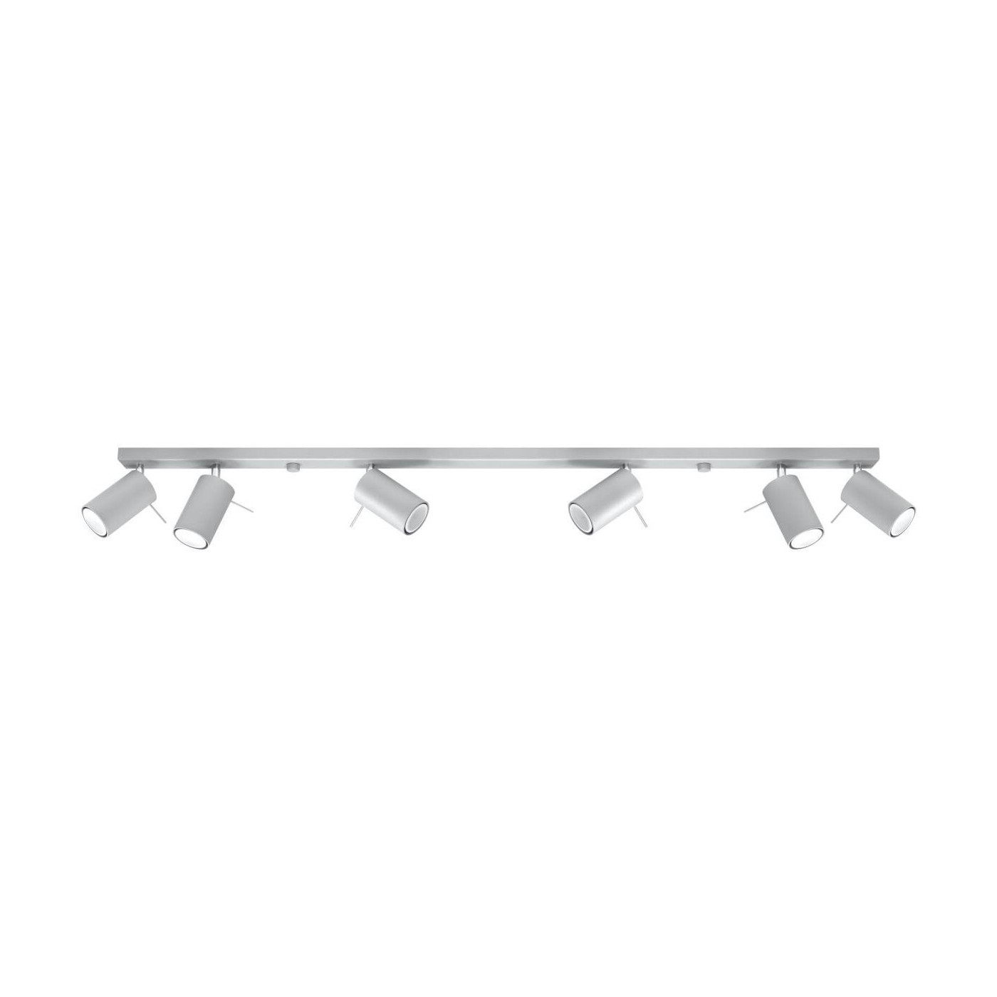 Plafon Ring 6L Szary SL.0454 Sollux