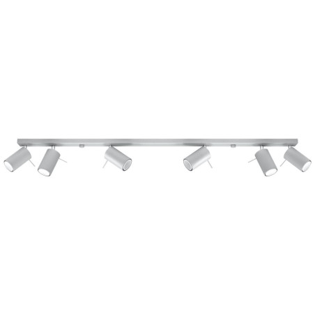 Plafon Ring 6L Szary SL.0454 Sollux