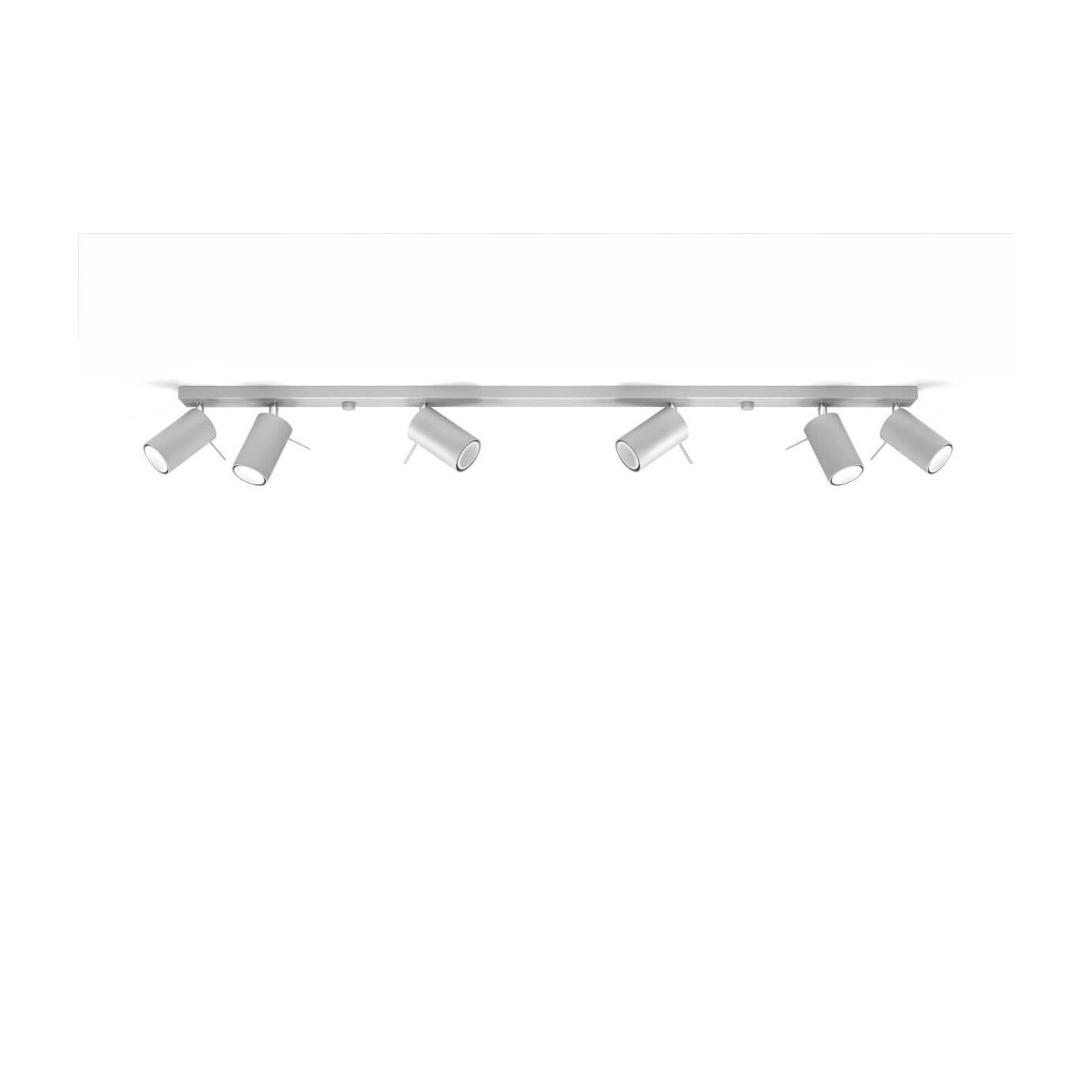 Plafon Ring 6L Szary SL.0454 Sollux