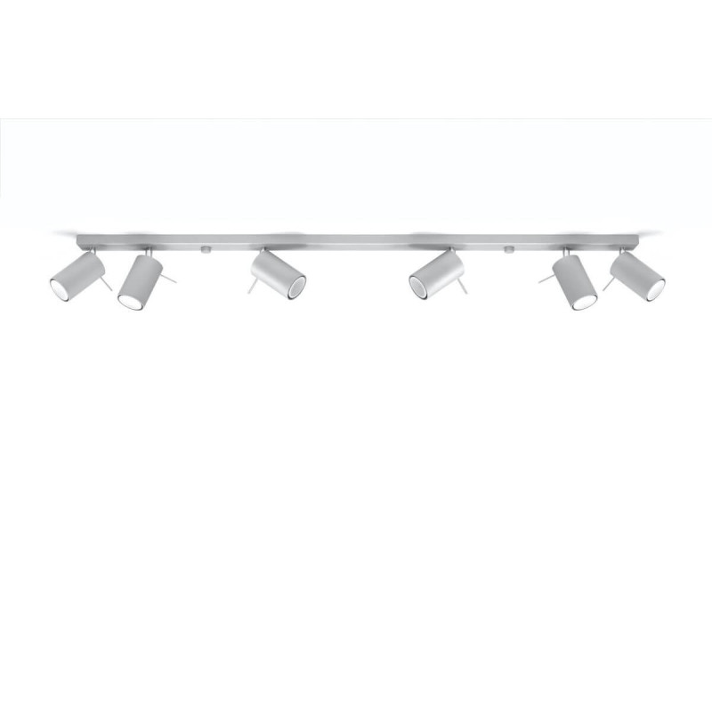 Plafon Ring 6L Szary SL.0454 Sollux