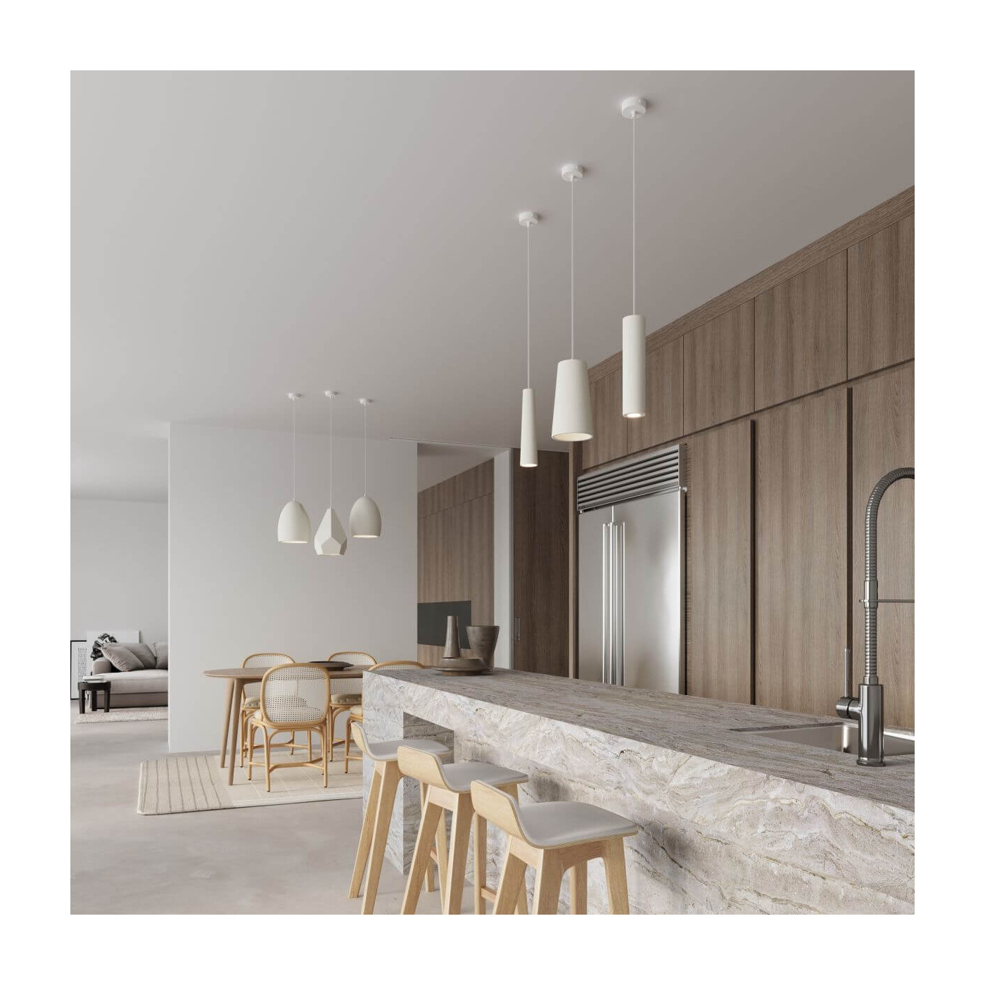 Lampa Wisząca Ceramiczna Gulcan SL.0849 Sollux