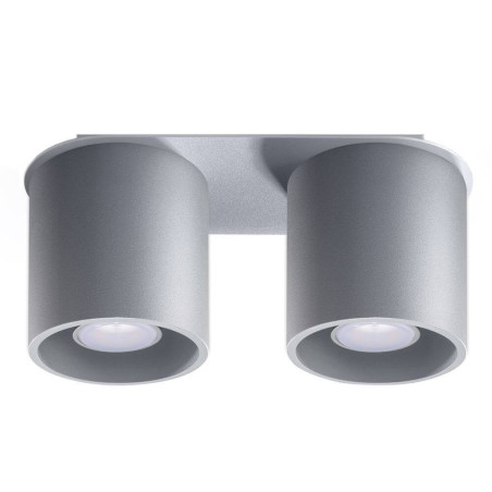 Plafon Orbis 2 Szary SL.0055 Sollux