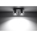 Plafon Orbis 2 Szary SL.0055 Sollux