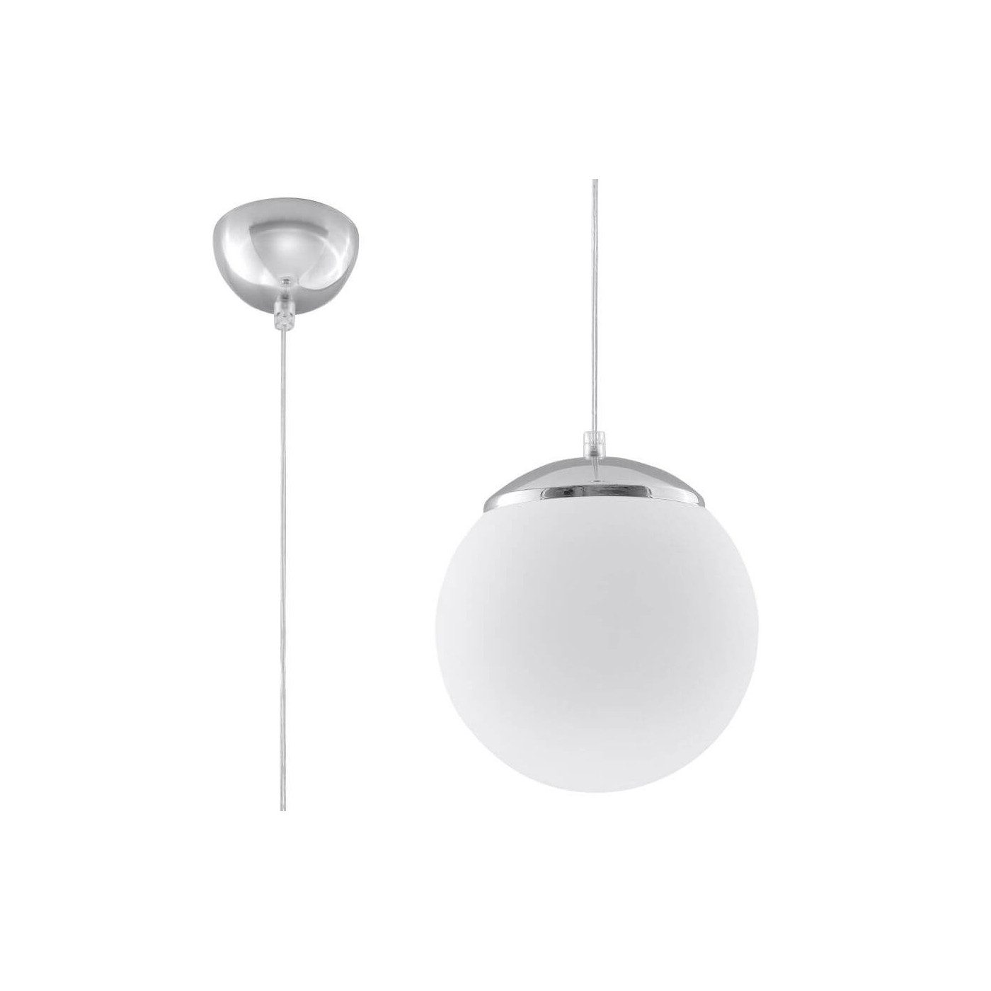 Lampa Wisząca Ugo 20 Chrom SL.0263 Sollux