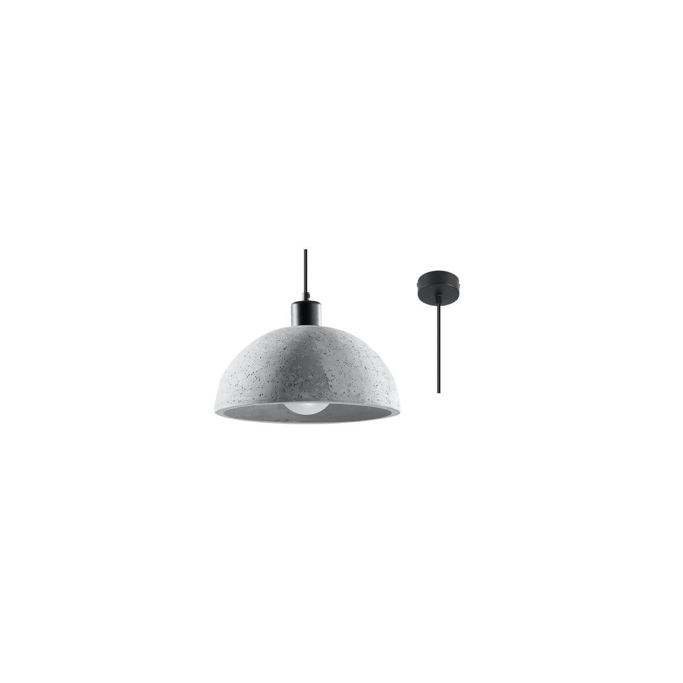 Lampa Wisząca Pablito Szary SL.0847 Sollux