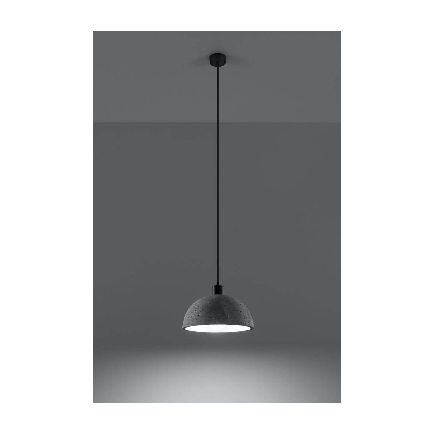 Lampa Wisząca Pablito Szary SL.0847 Sollux