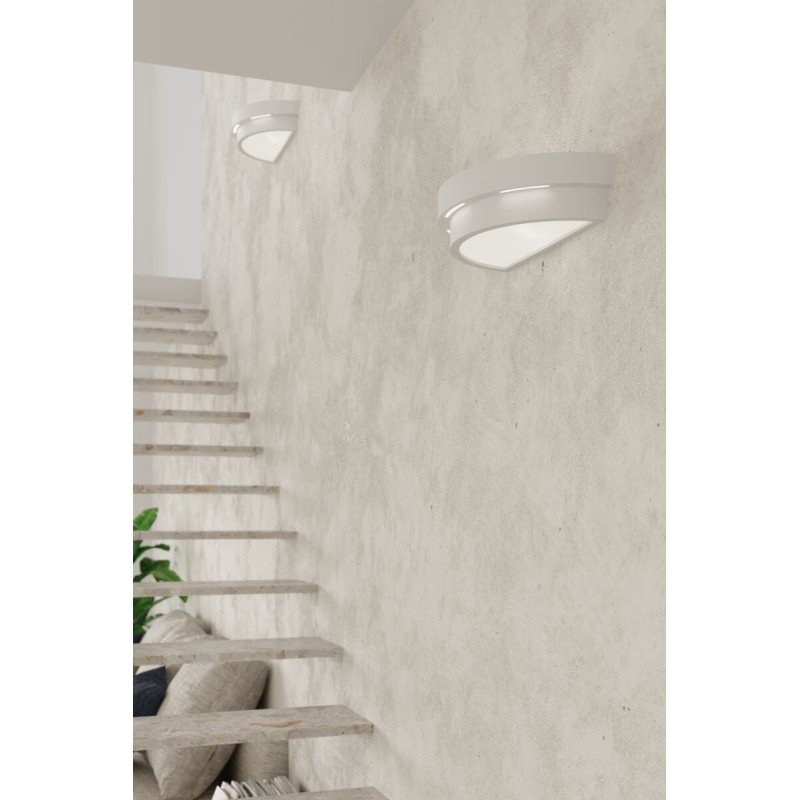 Kinkiet Ceramiczny Helios Biały SL.0002 Sollux