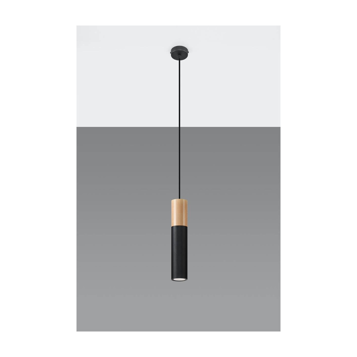 Lampa Wisząca Pablo Czarny SL.0632 Sollux