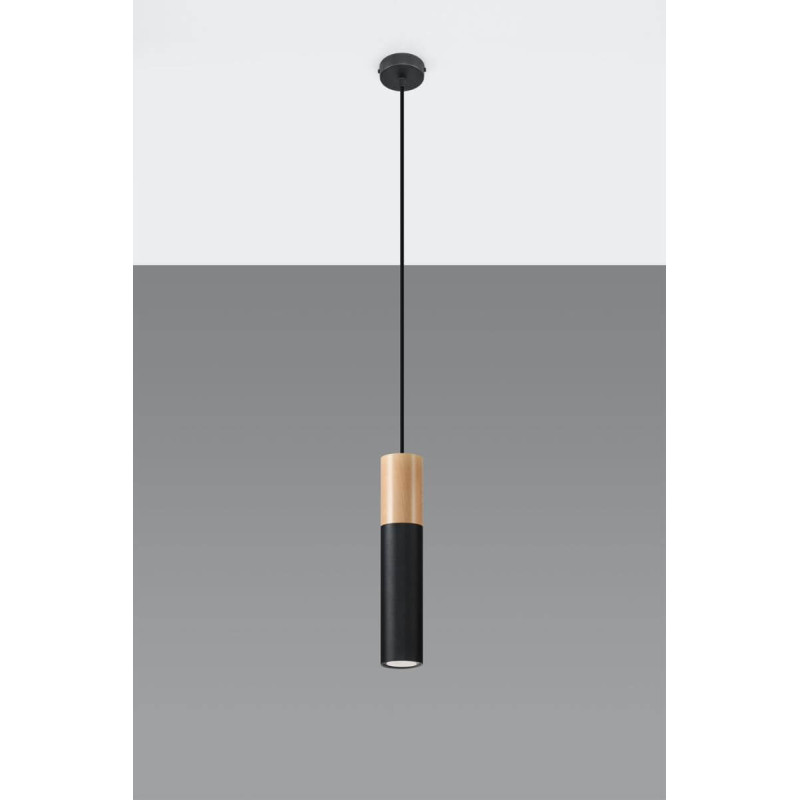 Lampa Wisząca Pablo Czarny SL.0632 Sollux