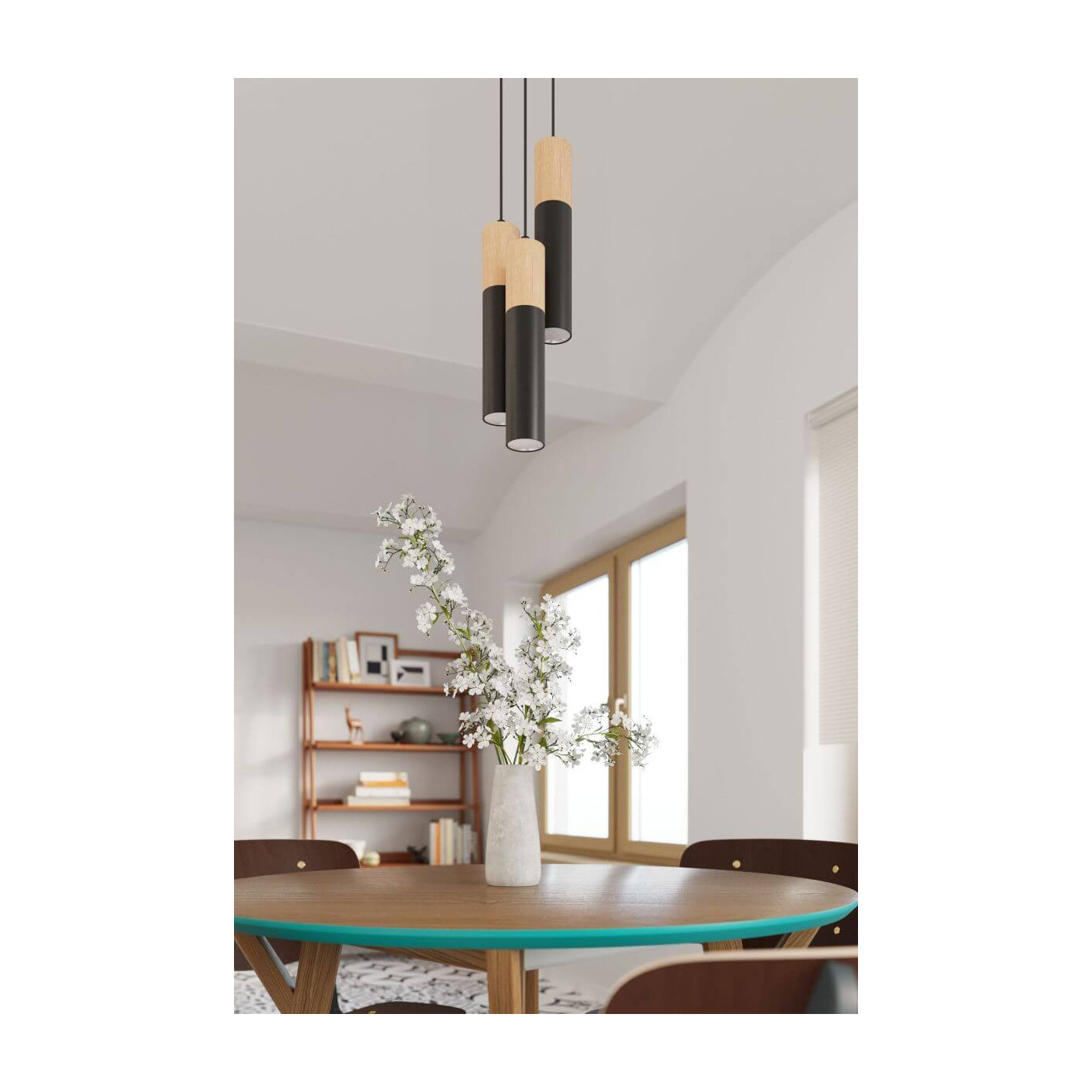 Lampa Wisząca Pablo Czarny SL.0632 Sollux