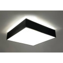 Plafon Horus 45 Czarny SL.0139 Sollux