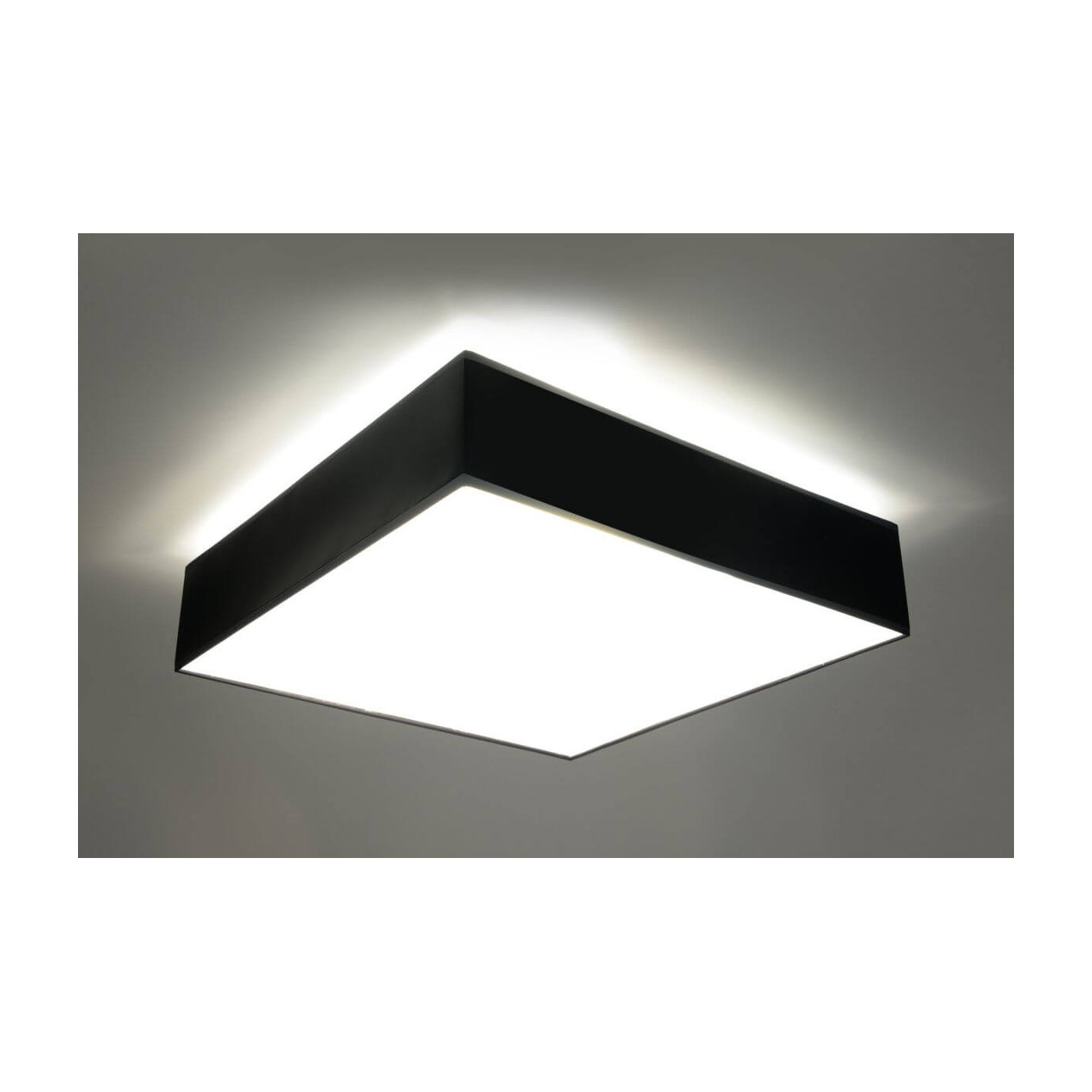Plafon Horus 45 Czarny SL.0139 Sollux