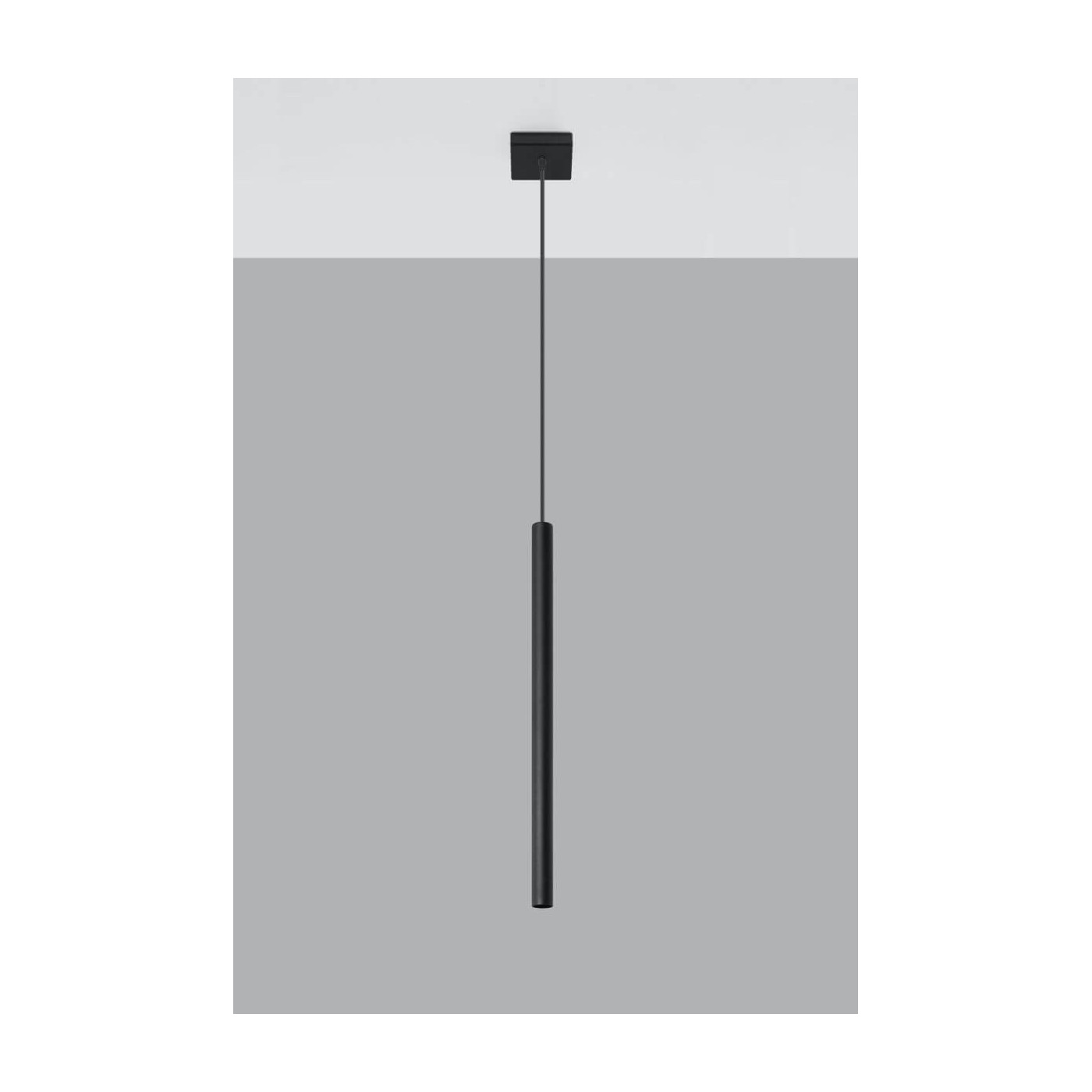 Lampa Wisząca Pastelo 1 Czarny SL.0469 Sollux