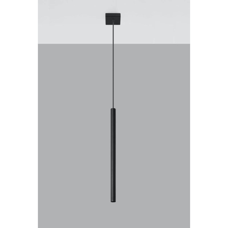 Lampa Wisząca Pastelo 1 Czarny SL.0469 Sollux