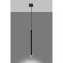 Lampa Wisząca Pastelo 1 Czarny SL.0469 Sollux