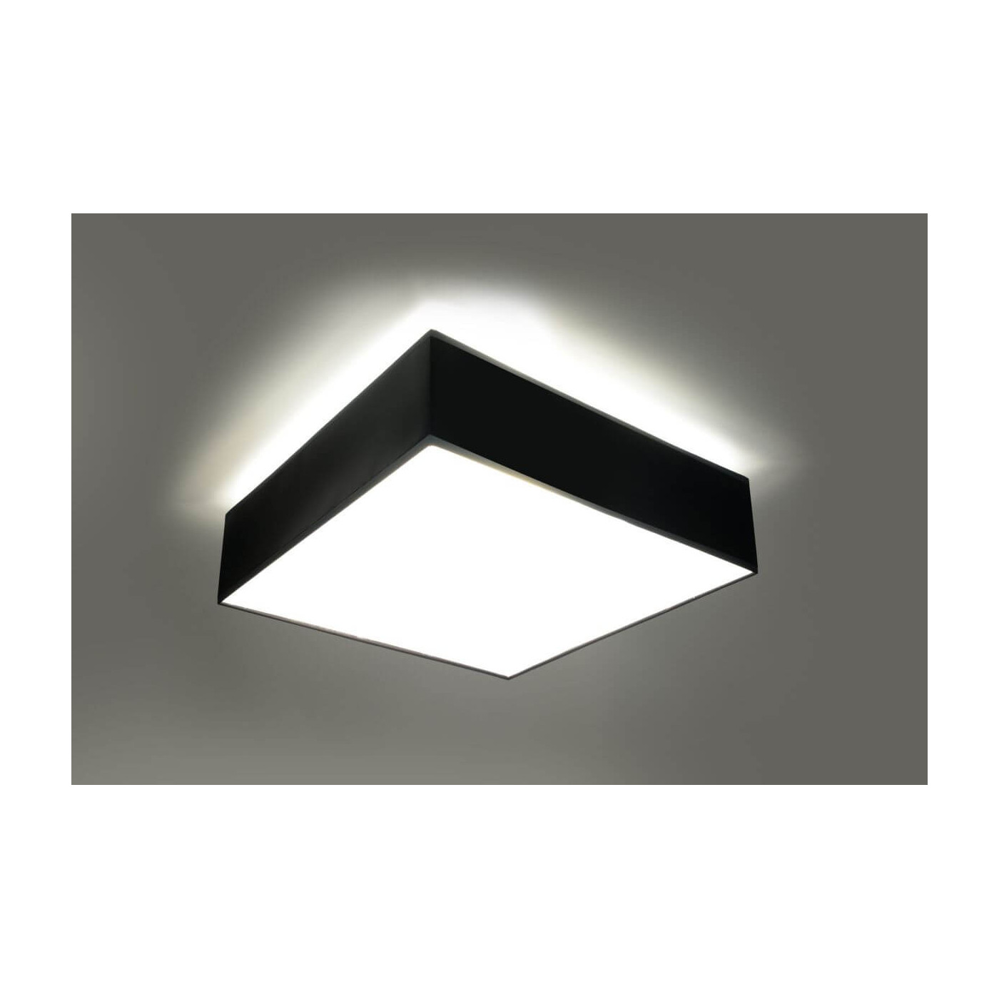Plafon Horus 35 Czarny SL.0136 Sollux