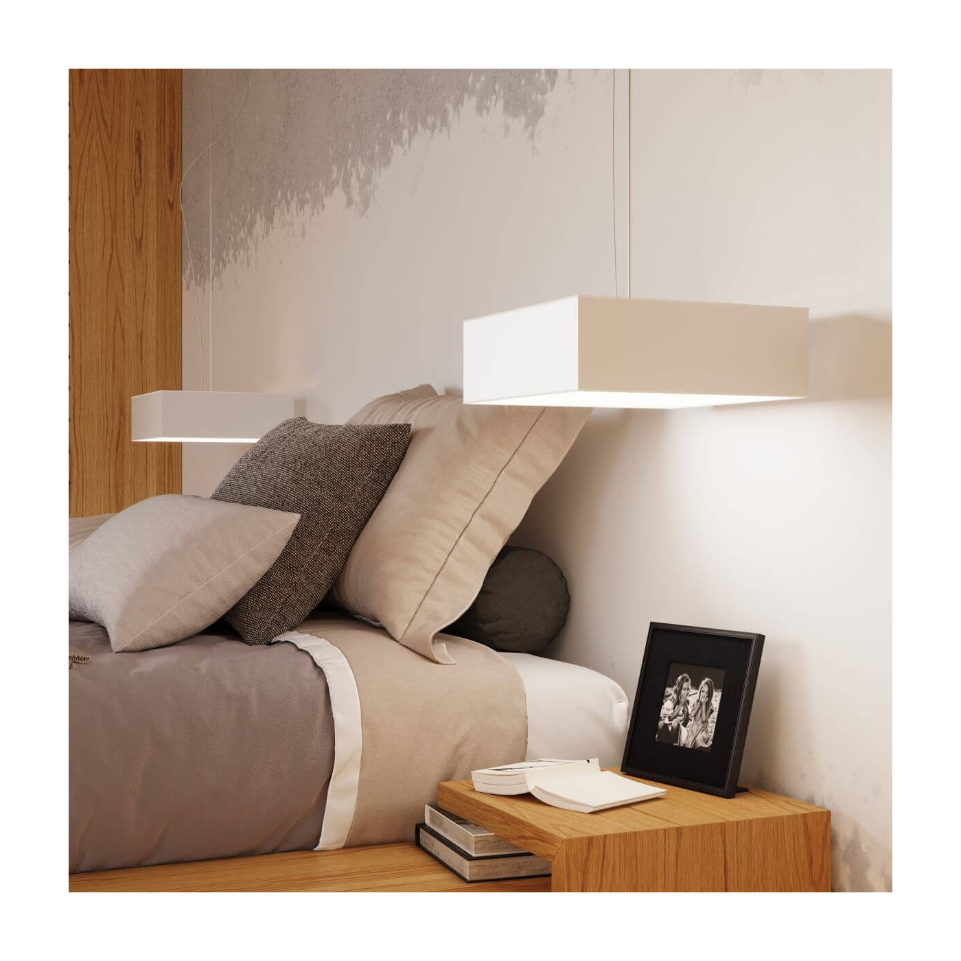 Plafon Horus 45 Biały SL.0141 Sollux
