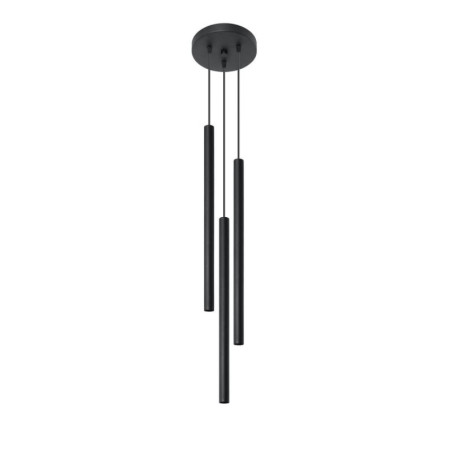 Lampa Wisząca Pastelo 3P Czarny SL.0471 Sollux