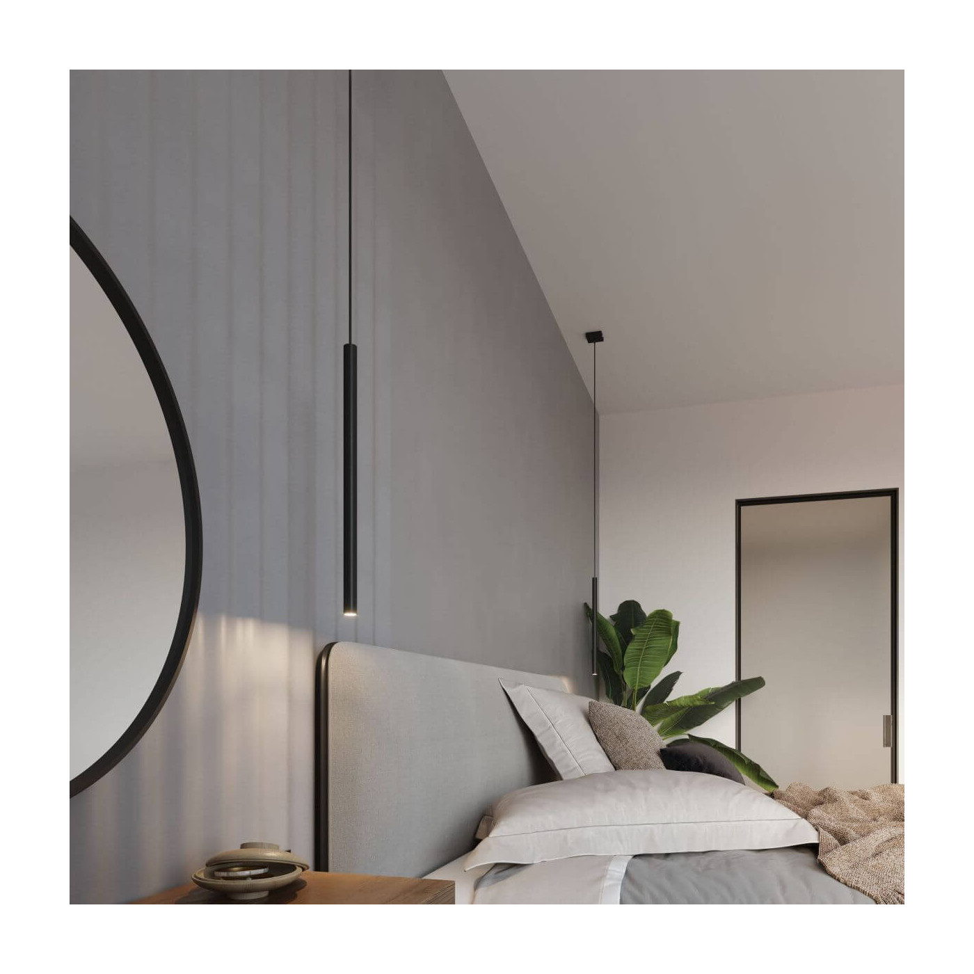 Lampa Wisząca Pastelo 3P Czarny SL.0471 Sollux