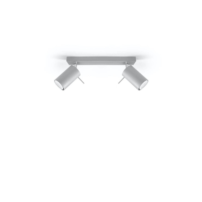 Plafon Ring 2 Szary SL.0450 Sollux