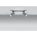 Plafon Ring 2 Szary SL.0450 Sollux