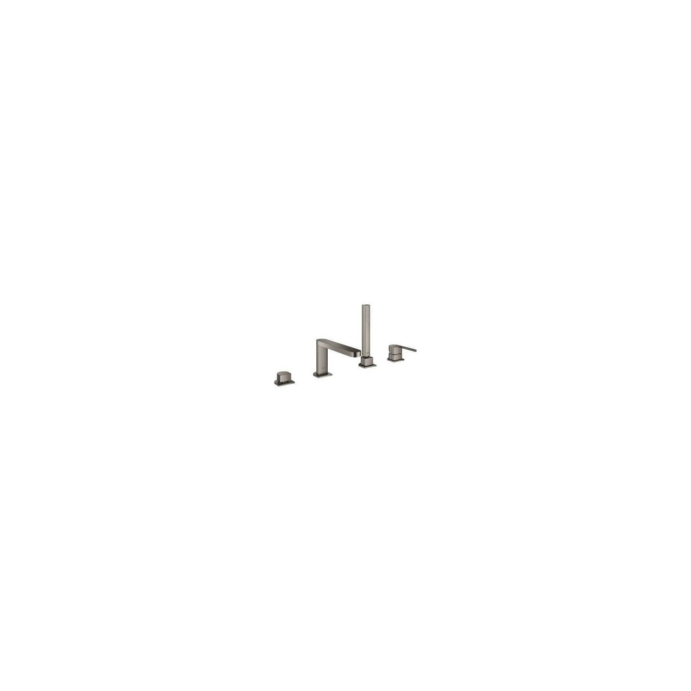 4-Otworowa Bateria Wannowa Grohe Plus Brushed Hard Graphite 29307AL3 Grohe