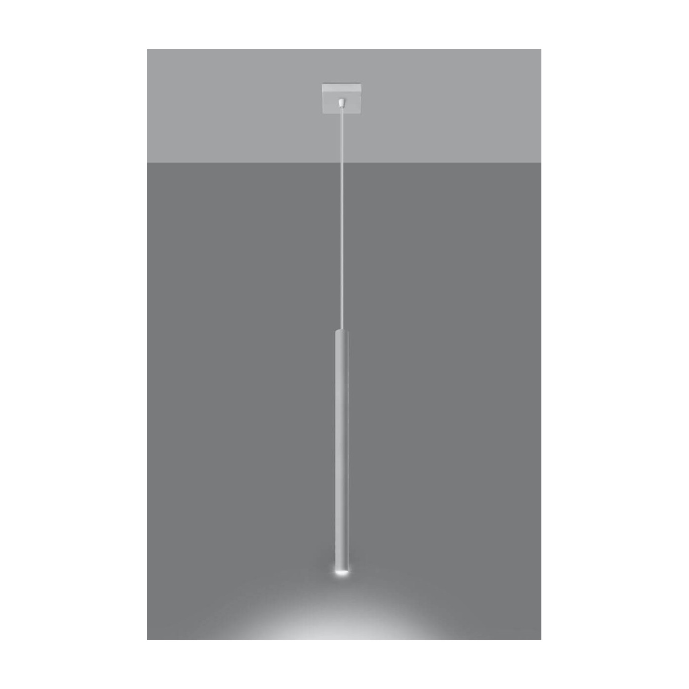 Lampa Wisząca Pastelo 1 Biały SL.0465 Sollux