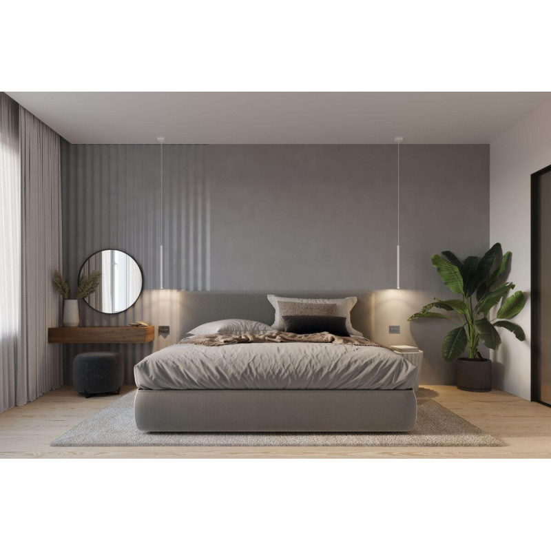 Lampa Wisząca Pastelo 1 Biały SL.0465 Sollux